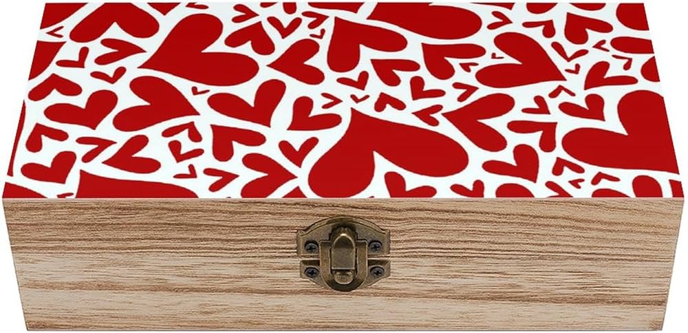 Amazon|木製ボックス ラブ ハート 収納ケース アクセサリー収納ケース Amazon|木製ボックス ラブ ハート 収納ケース アクセサリー収納ケース